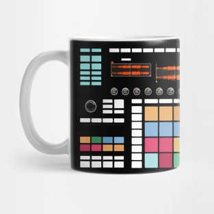 edm music machine Mug